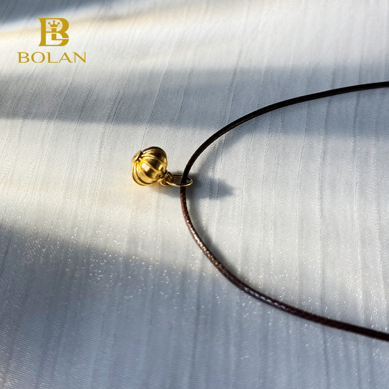 Gold Lantern Pendant
