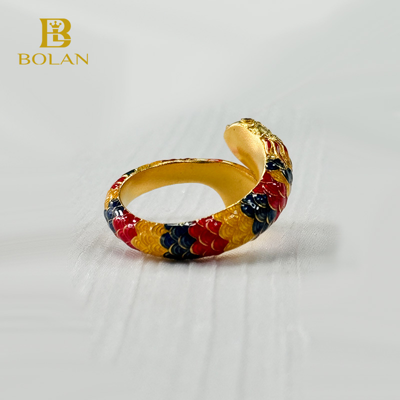 Gold Fish Ring